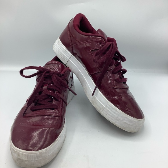 Reebok Women's  Burgundy Sneakers - Picture 3 of 6